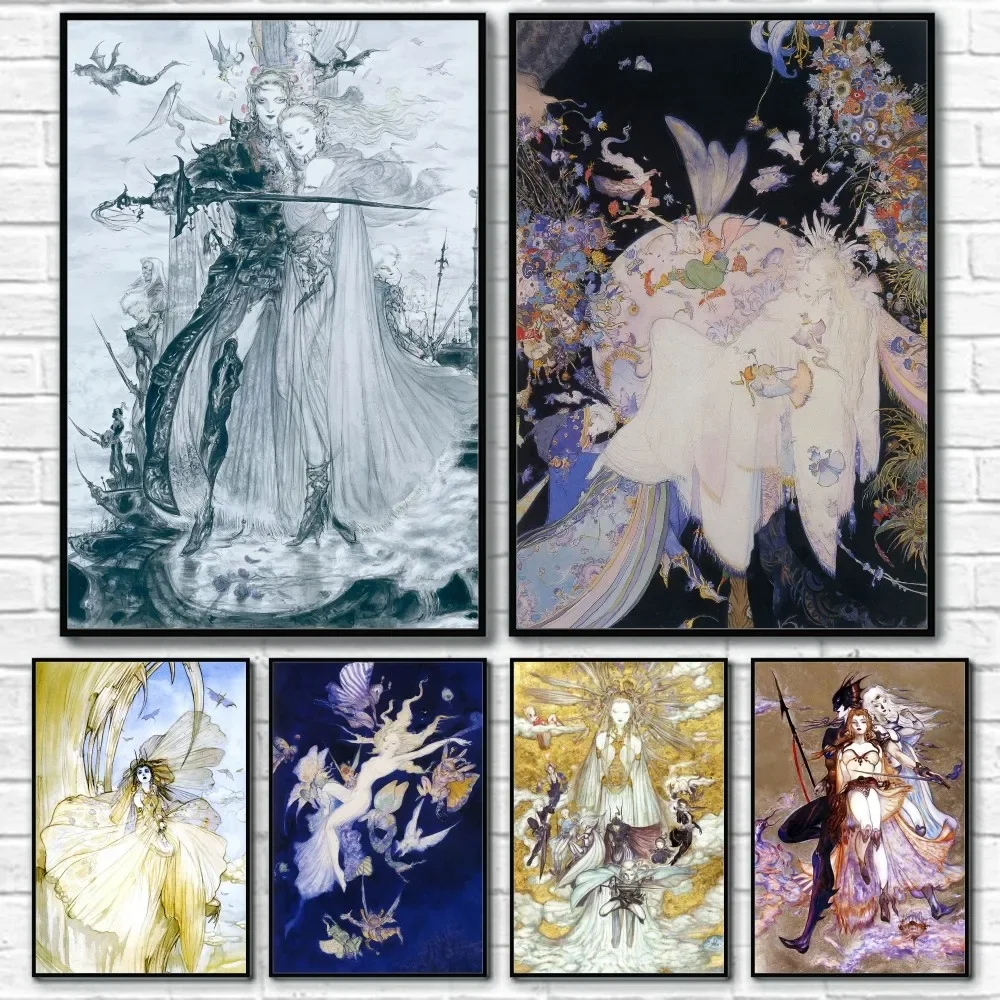 Luxury Lifestyle Items - Yoshitaka Amano Final Fantasy Game Luxury
