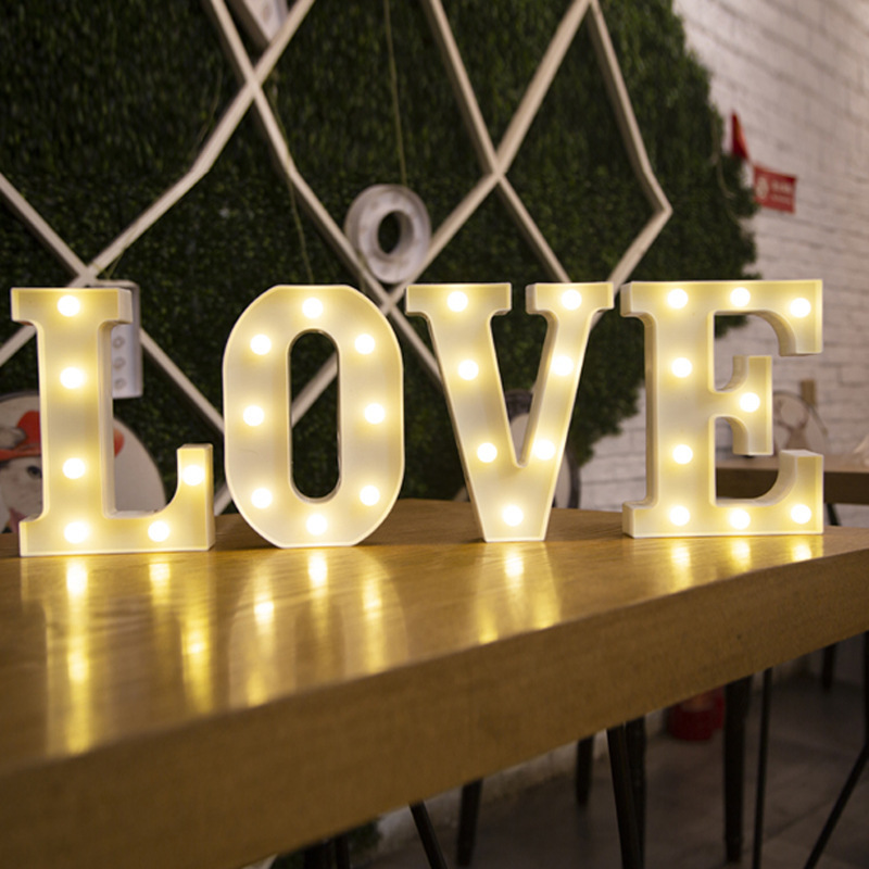 Luxury Alphabet Letter LED Lig - Luxury Lifestyle Items 评论和价格