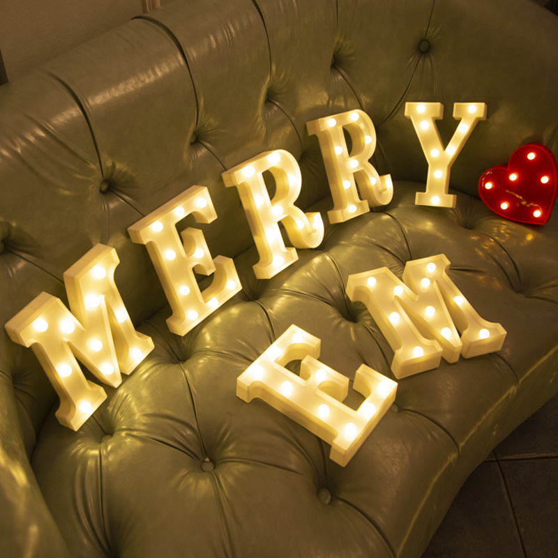 Luxury Alphabet Letter LED Lig - Luxury Lifestyle Items 评论和价格