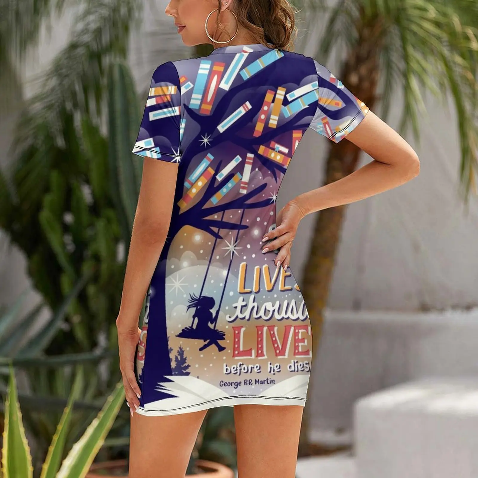 Thousand lives Short-Sleeved D - Luxury Lifestyle Party 评论和价格