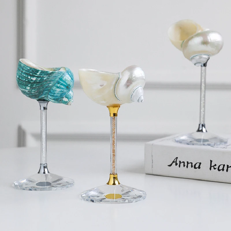 Natural Conch Shell Goblet Cre - Luxury Lifestyle Items 评论和价格