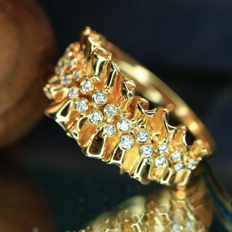 Aazuo Vintage Jewely 18K Yello - Luxury Lifestyle Party 评论和价格